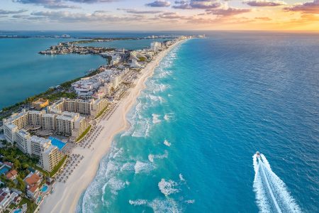 Cancun Beach Shore